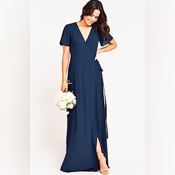 Show Me Your Mumu Noelle Wrap Maxi Dress - Picture 1 of 7